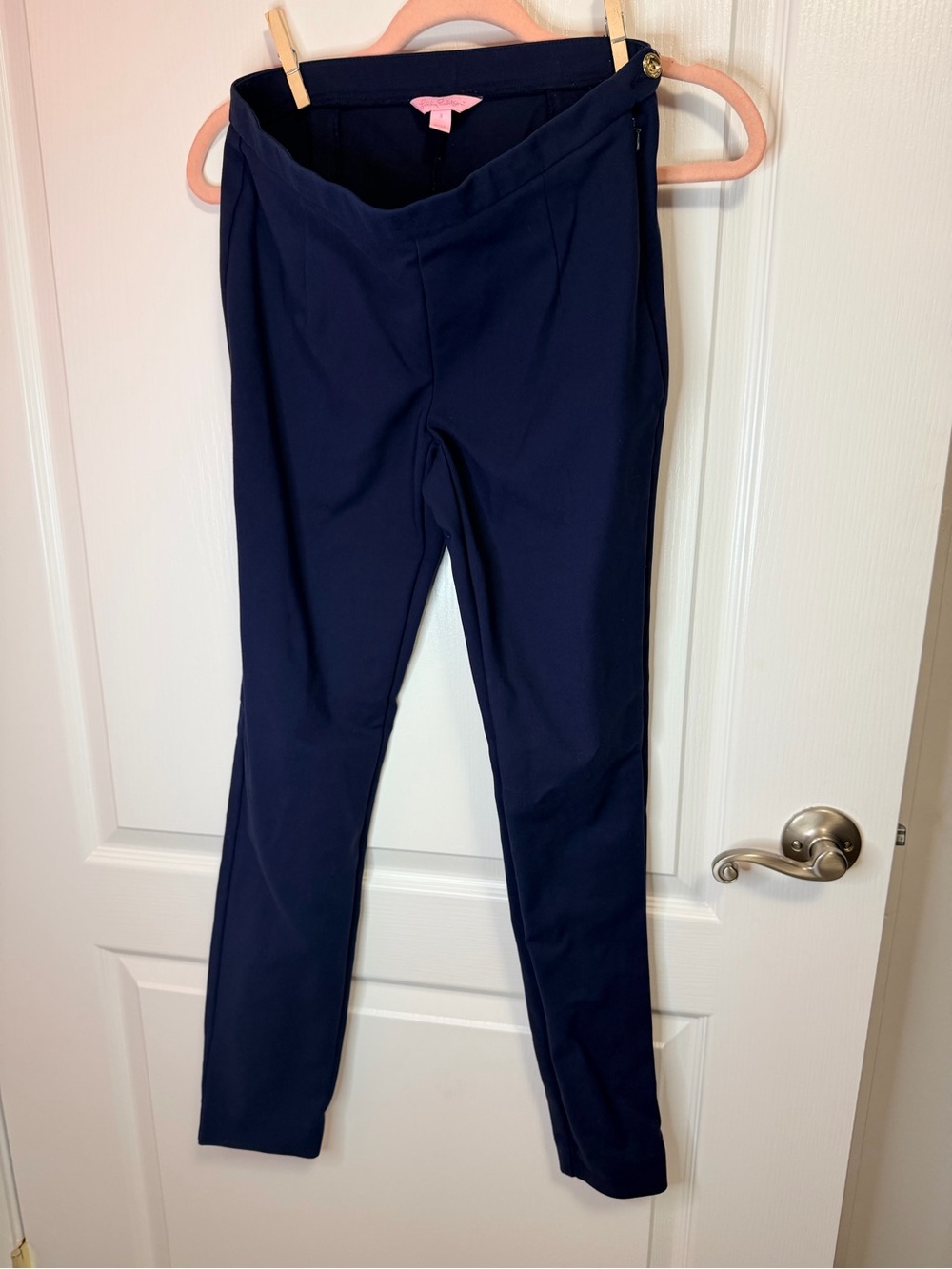 Lilly Pulitzer Navy Skinny Pants